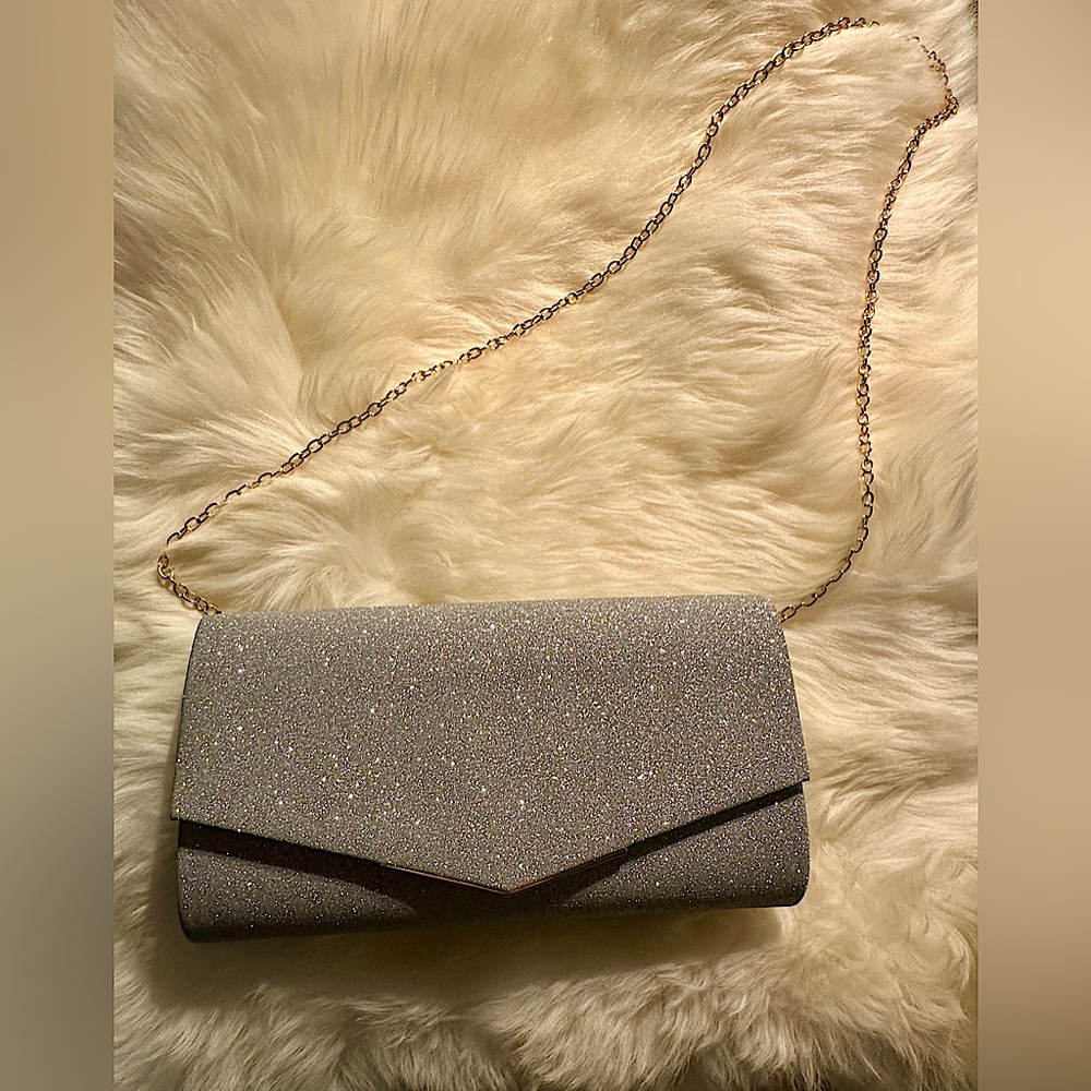 NEW Evening Clutch with Detachable Chain Strap